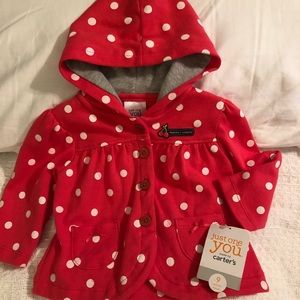 Carters new wig tags 9 months jacket